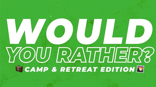 Would You Rather Summer Edition, Youth Group Game