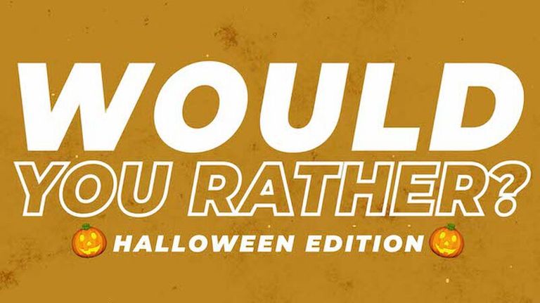 Would You Rather Halloween Edition, Youth Group Game